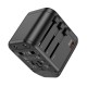 УЗП HOCO AC15 Walker three-port PD20W(1C2A) universal conversion charger Black (6942007607773 )