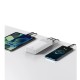 Зовнішній акумулятор Baseus Bipow Digital Display Power Bank 20000mAh 15W White (PPBD050102)