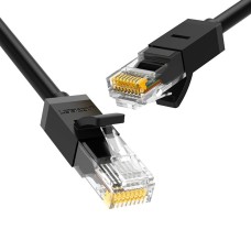 Кабель UGREEN NW102 Cat 6 U/UTP Lan Cable 1m (Black)(UGR-20159) (UGR-20159)