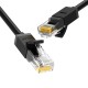 Кабель UGREEN NW102 Cat 6 U/UTP Lan Cable 1m (Black)(UGR-20159) (UGR-20159)