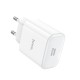 Мережевий зарядний пристрій HOCO C76A Pro Majestic single port PD30W charger White (6942007616300 )
