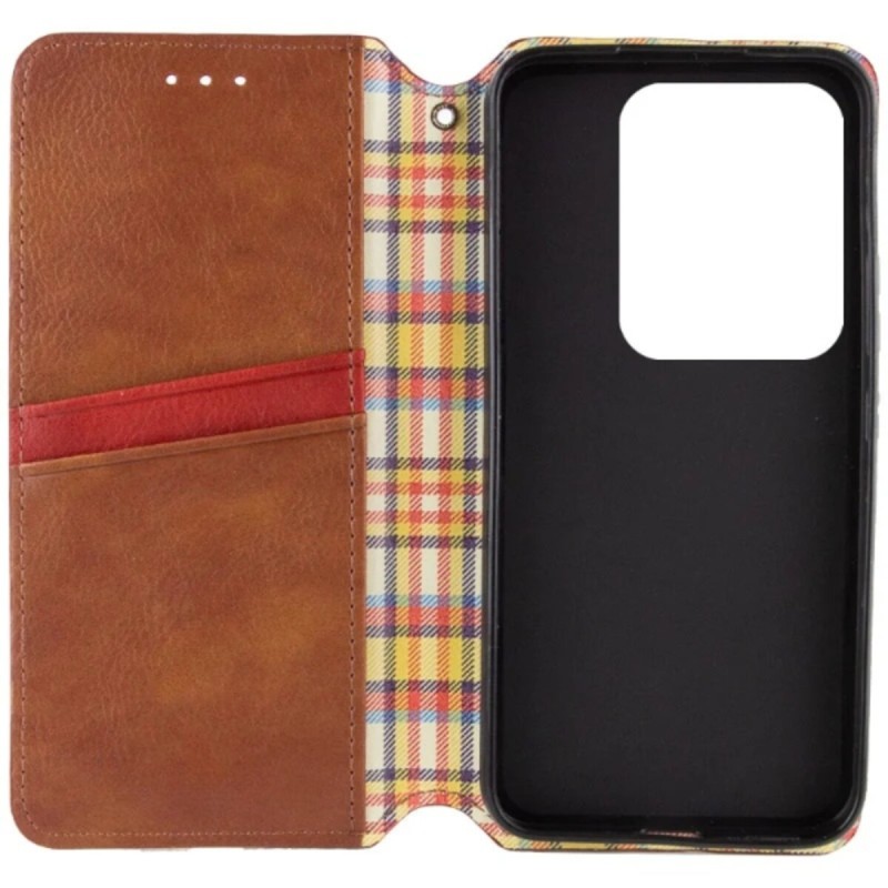 Чохол-книжка для смартфона Rubic Leather for Xiaomi Redmi Note 13 Pro 5G/POCO X6 5G Brown (RUBICXiNo13P5GBrown)