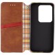 Чохол-книжка для смартфона Rubic Leather for Xiaomi Redmi Note 13 Pro 5G/POCO X6 5G Brown (RUBICXiNo13P5GBrown)