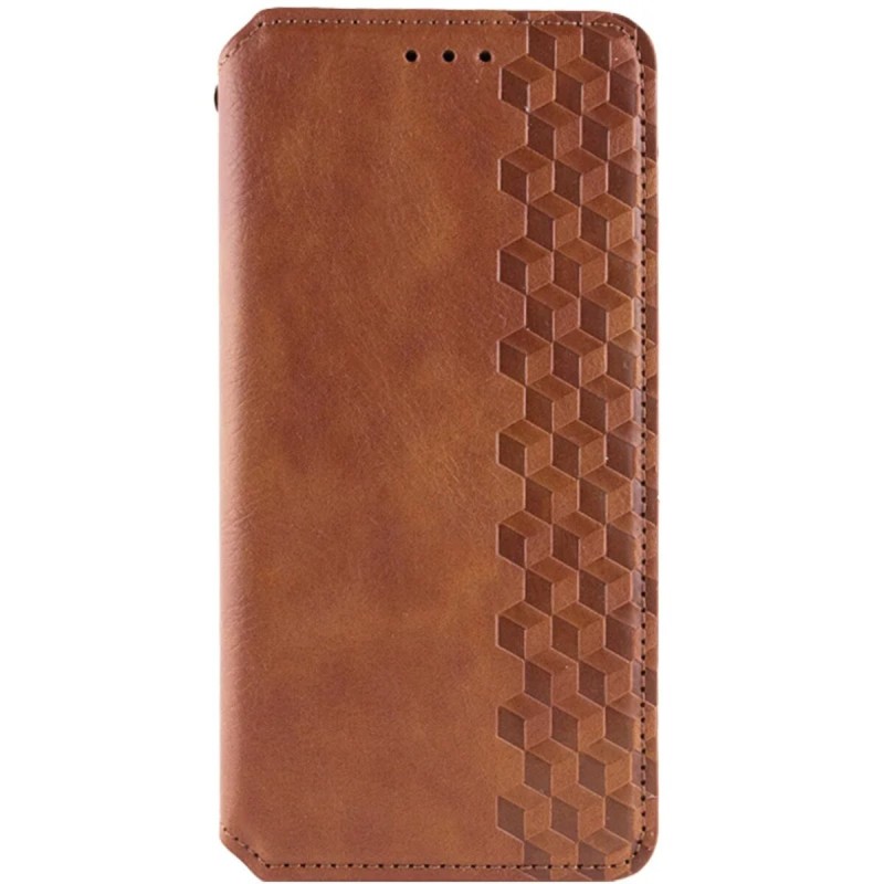 Чохол-книжка для смартфона Rubic Leather for Xiaomi Redmi Note 13 Pro 5G/POCO X6 5G Brown (RUBICXiNo13P5GBrown)