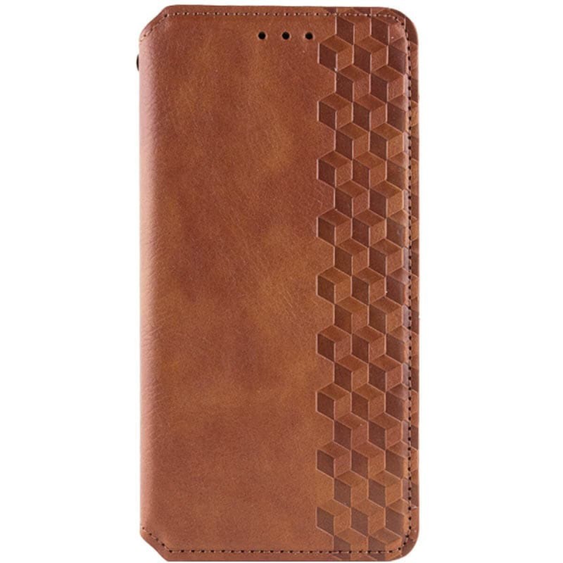 Чохол-книжка для смартфона Rubic Leather for Xiaomi Redmi 13C 4G/POCO С65 Brown (RUBICXi13CBrown)
