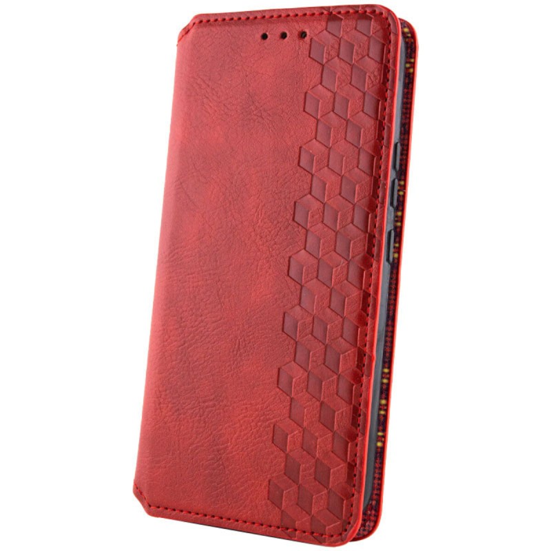 Чохол-книжка для смартфона Rubic Leather for Xiaomi Redmi Note 13 Pro Plus 5G Red (RUBICXiNo13P+Red)