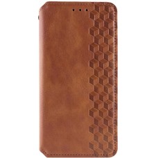 Чохол-книжка для смартфона Rubic Leather for Xiaomi Redmi Note 13 Pro 4G Brown (RUBICXiNo13PBrown)