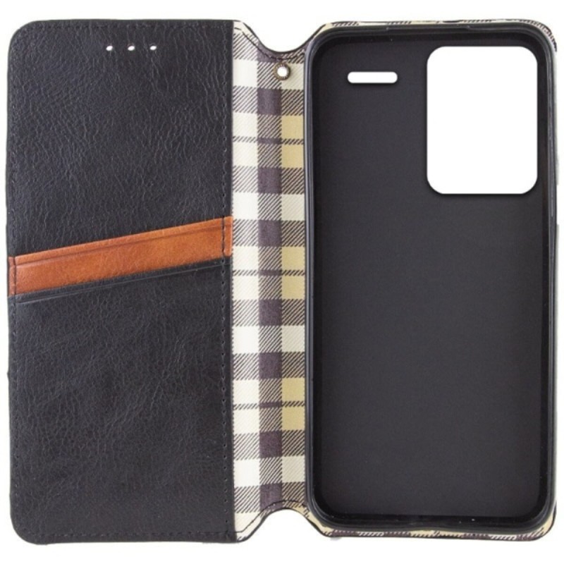 Чохол-книжка для смартфона Rubic Leather for Xiaomi Redmi Note 13 Pro Plus 5G Black (RUBICXiNo13P+Black)