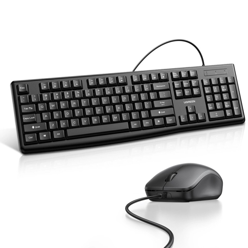 Комплект з  маніпулятора миші та клавіатури UGREEN Wired Keyboard and Mouse Combo (UGR-15217)