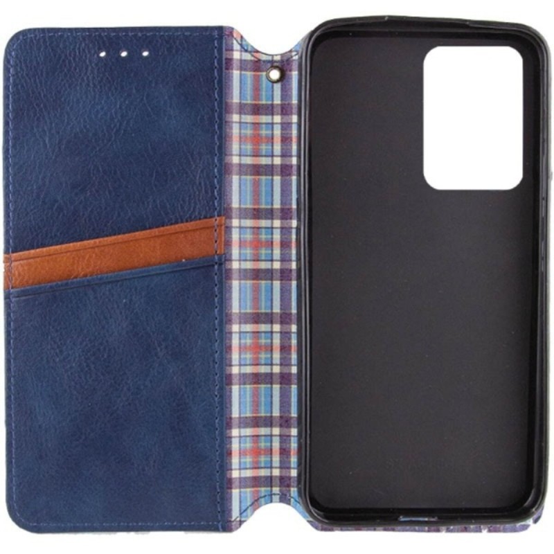 Чохол-книжка для смартфона Rubic Leather for Xiaomi Redmi 13C 4G/POCO С65 Blue (RUBICXi13CBlue)
