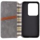 Чохол-книжка для смартфона Rubic Leather for Xiaomi Redmi Note 13 4G Grey (RUBICXiNo13Grey)
