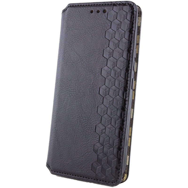 Чохол-книжка для смартфона Rubic Leather for Xiaomi Redmi Note 13 Pro 4G Black (RUBICXiNo13PBlack)