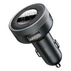 АЗП з FM-модулятор Baseus Enjoy Car Wireless MP3 Charger (Wireless 5.0+5V/3.4A) Black (CCLH-01_)