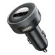 АЗП з FM-модулятор Baseus Enjoy Car Wireless MP3 Charger (Wireless 5.0+5V/3.4A) Black (CCLH-01_)