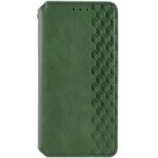 Чохол-книжка для смартфона Rubic Leather for Xiaomi Redmi Note 13 Pro 4G Green (RUBICXiNo13PGreen)