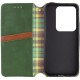 Чохол-книжка для смартфона Rubic Leather for Xiaomi Redmi Note 13 Pro 4G Green (RUBICXiNo13PGreen)