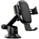 Тримач для мобiльного з БЗП Baseus Wireless Holder Osculum Type Black (WXYL-A01_)