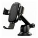 Тримач для мобiльного з БЗП Baseus Wireless Holder Osculum Type Black (WXYL-A01_)