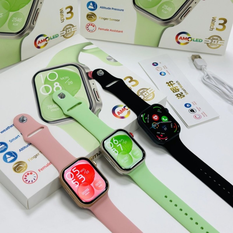Смарт-годинник Fendior Z03 Pro IP65 Pink (Z03PPink)