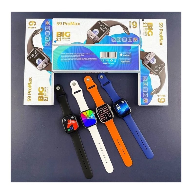 Смарт-годинник BIG S9 Pro Max IP65 Blue (BIGS9PBlue)