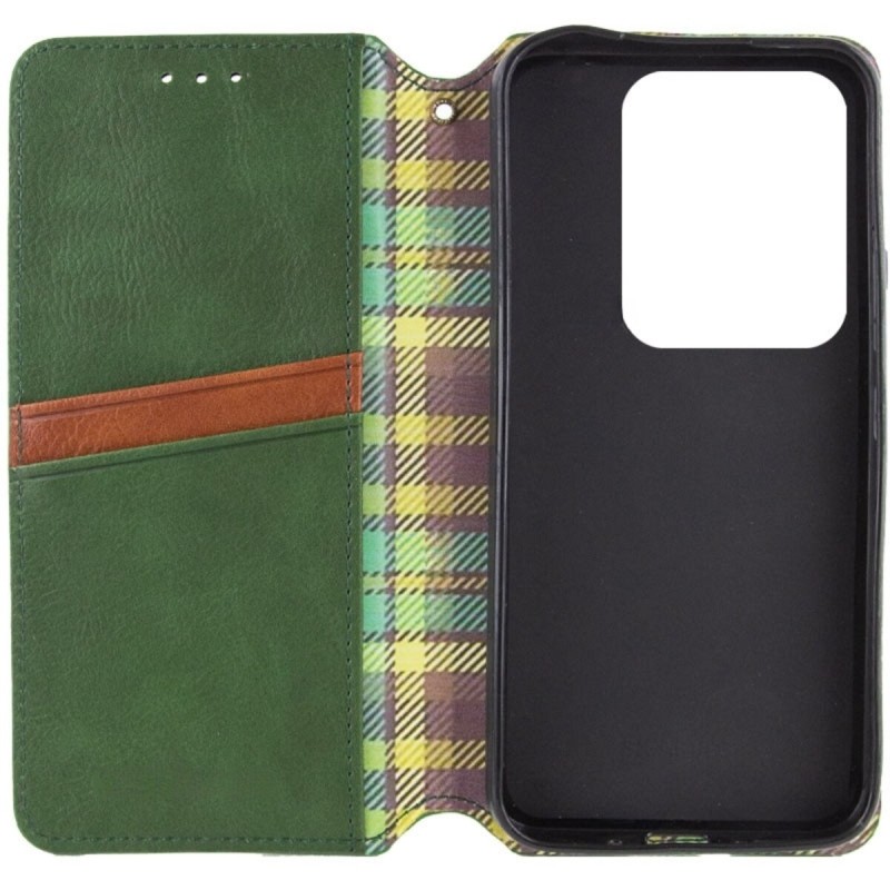 Чохол-книжка для смартфона Rubic Leather for Xiaomi Redmi Note 13 4G Green (RUBICXiNo13Green)