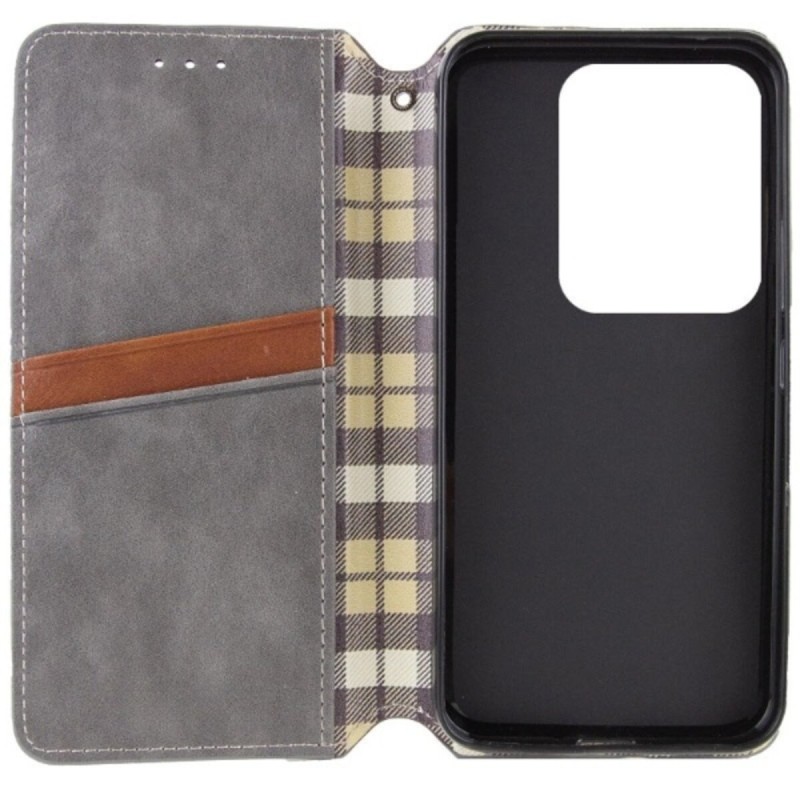 Чохол-книжка для смартфона Rubic Leather for Xiaomi Redmi Note 13 Pro 4G Grey (RUBICXiNo13PGrey)