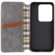 Чохол-книжка для смартфона Rubic Leather for Xiaomi Redmi Note 13 Pro 4G Grey (RUBICXiNo13PGrey)