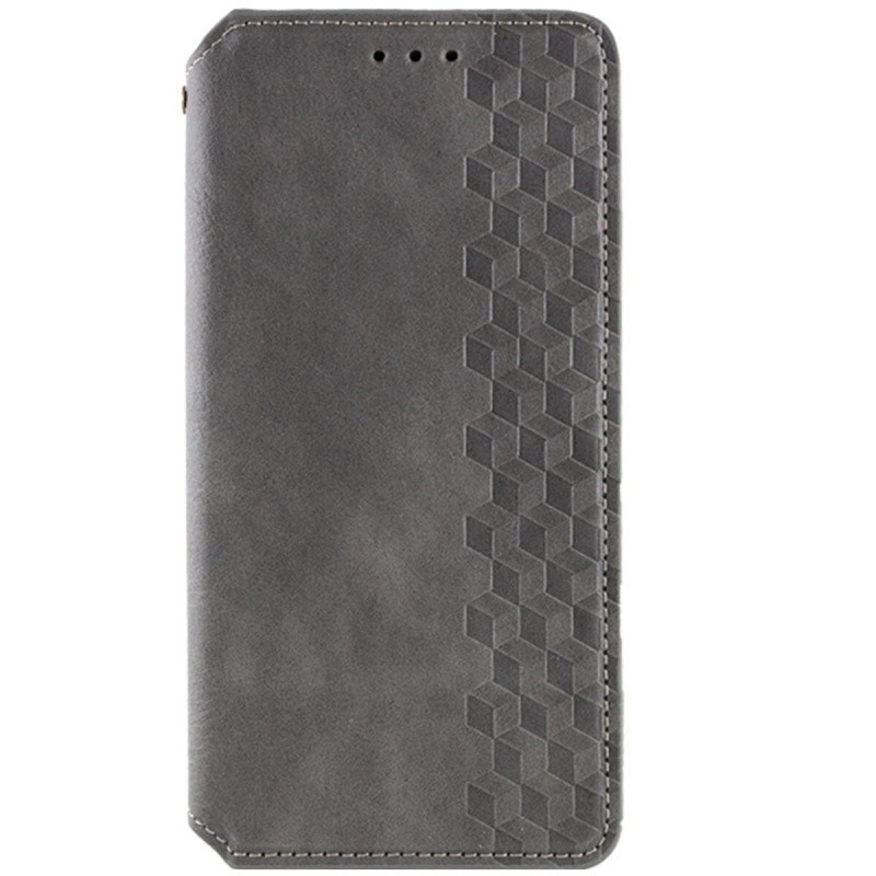Чохол-книжка для смартфона Rubic Leather for Xiaomi Redmi Note 13 Pro 4G Grey (RUBICXiNo13PGrey)