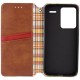 Чохол-книжка для смартфона Rubic Leather for Xiaomi Redmi Note 13 Pro Plus 5G Brown (RUBICXiNo13P+Brown)