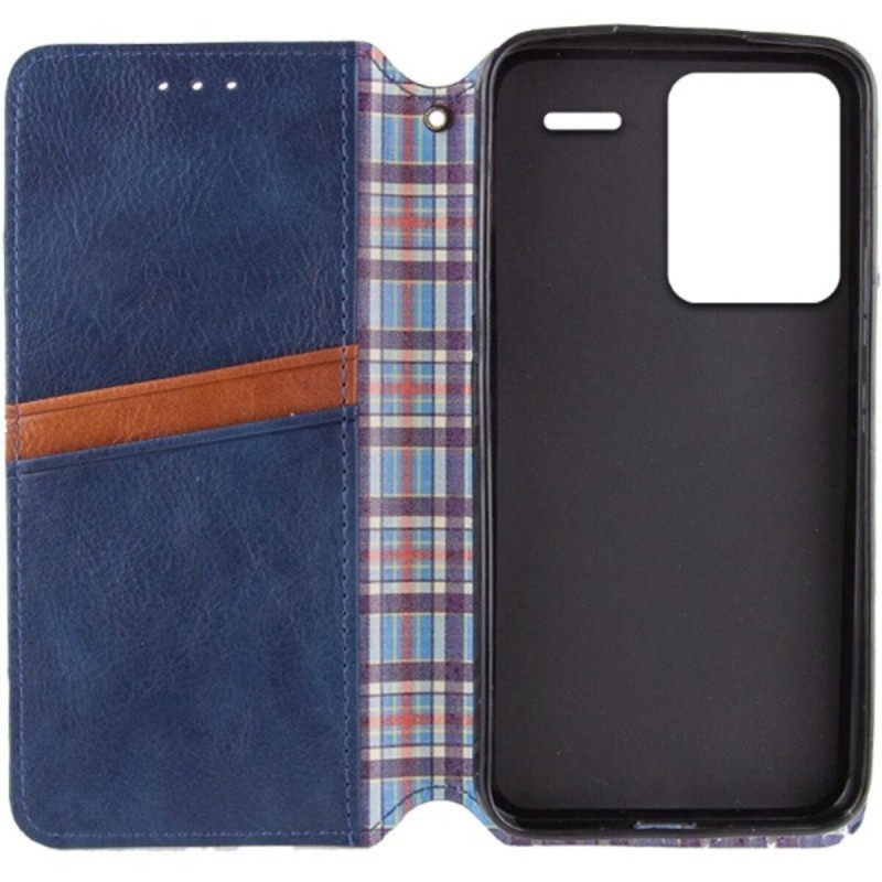 Чохол-книжка для смартфона Rubic Leather for Xiaomi Redmi Note 13 Pro Plus 5G Blue (RUBICXiNo13P+Blue)