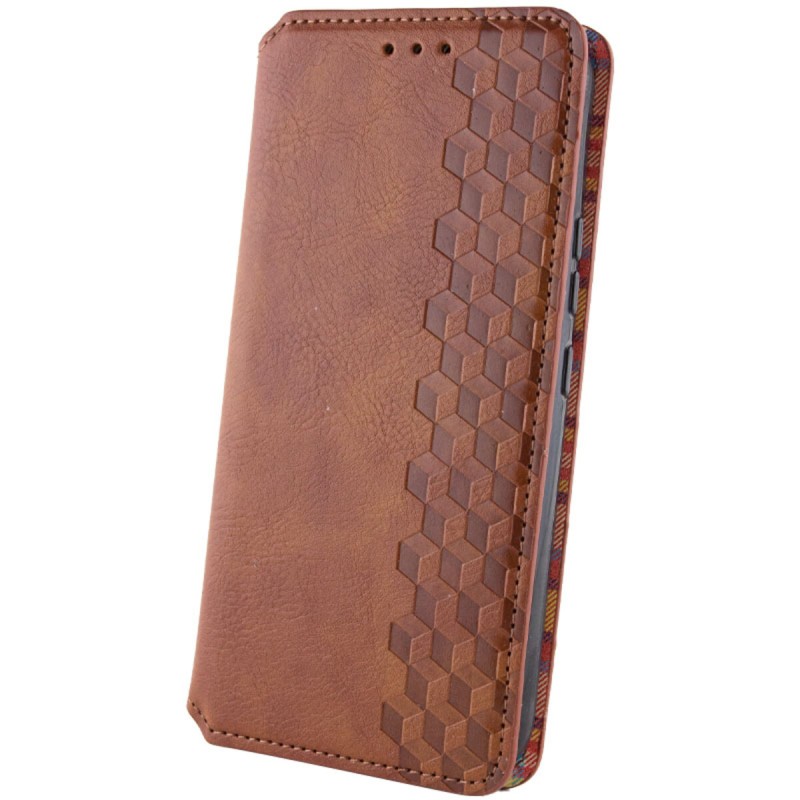 Чохол-книжка для смартфона Rubic Leather for Samsung Galaxy A35 Brown (RUBICSAA35Brown)