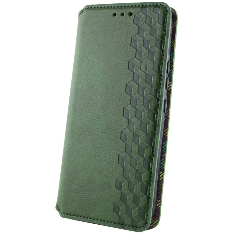 Чохол-книжка для смартфона Rubic Leather for Xiaomi Redmi Note 13 Pro 5G/POCO X6 5G Green (RUBICXiNo13P5GGreen)