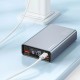 Зовнішній акумулятор BOROFONE BJ40 Happy way 65W power bank(15000mAh) Metal Gray (6941991107665)