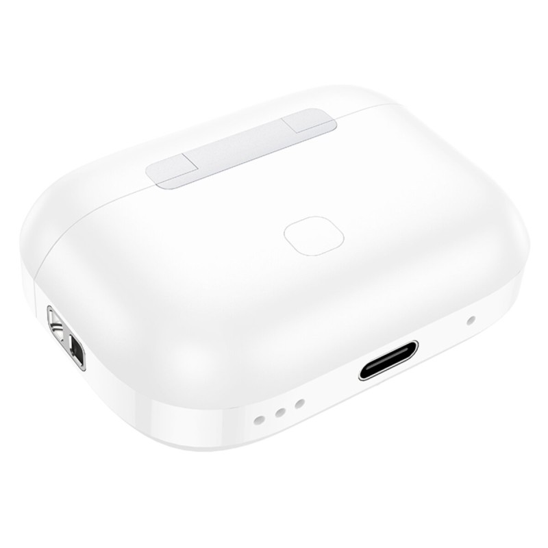Навушники HOCO EW56 Plus Generoso true wireless ANC noise reduction BT headset White (6942007606707 )