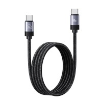 Кабель Usams US-SJ704 60W Magnetic Data Cable Type-C To Type-C-Rui Series 1m tarnish (SJ704USB01)
