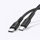 Кабель Usams US-SJ459 U43 Type-C TO Type-C 100W PDFast Charging & Data Cable 1.2m black (SJ459USB01)