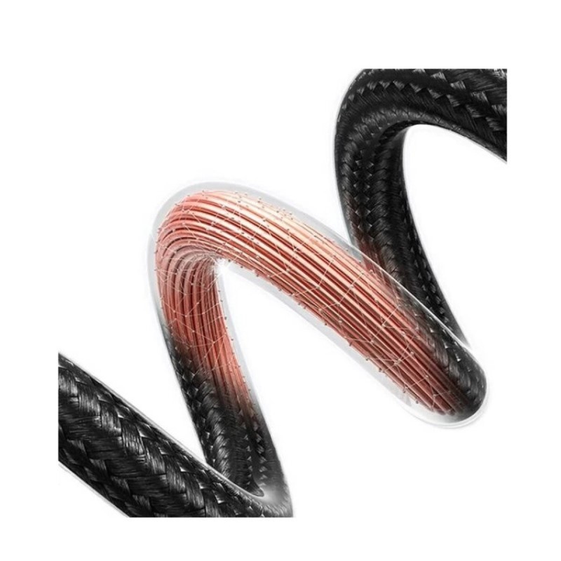 Кабель Usams US-SJ679 Type-C To Lightning 30W Aluminum Alloy Fast Charging & Data Cable -Sufeng Series tarnish 0.25m (SJ679USB01)