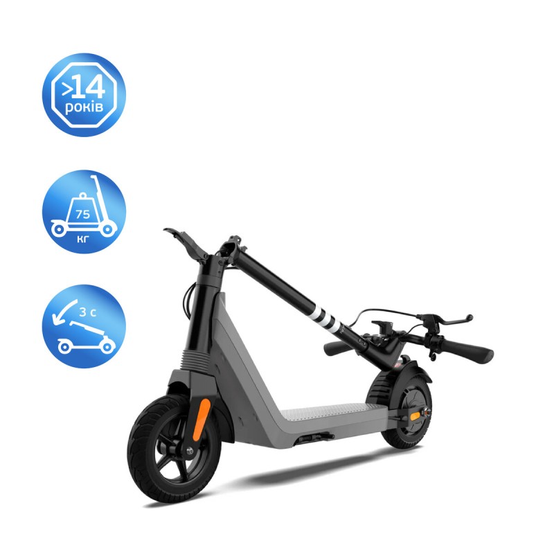 Електросамокат OKAI Zippy ES50С  8" 250W/500W, 5.2Ah, 20 km, 25 km/h, 10°, 13.5 kg (ES50C-B)