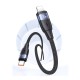 Кабель Usams US-SJ634 U85 Type-C To Lightning PD 30W Aluminum Alloy Fast Charging & Data Cable 1.2m black (SJ634USB01)