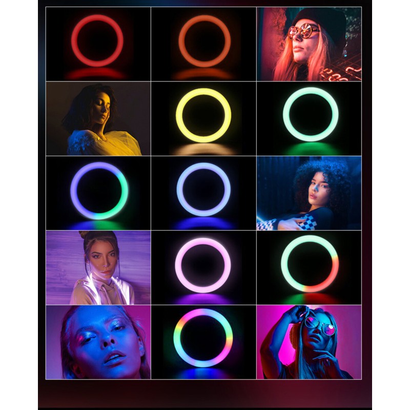 Кільцева лампа NNHQ-10 RGB (30см) (NNHQ10RGB)
