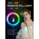 Кільцева лампа NNHQ-10 RGB (30см) (NNHQ10RGB)