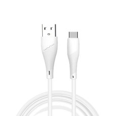 Кабель WUW-X196 USB Type-C 2,4А white (6972573335589)