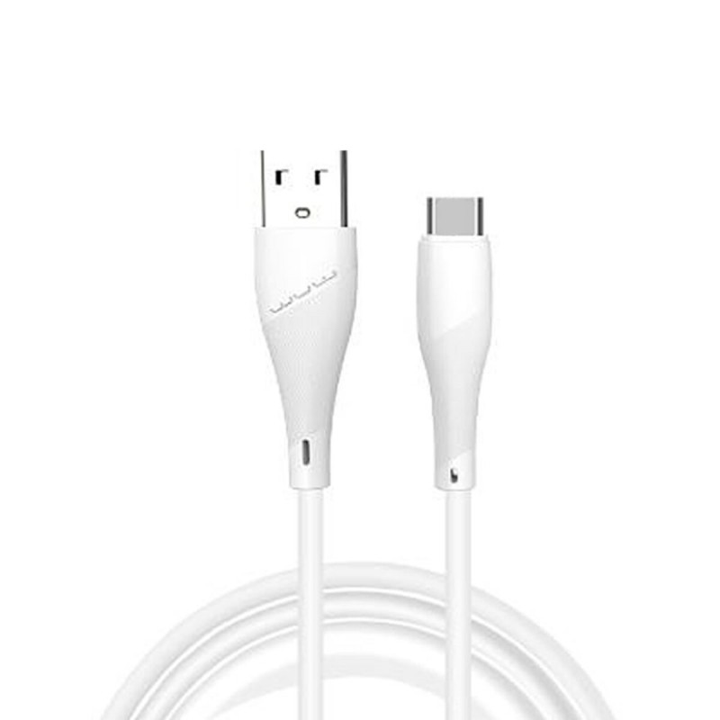 Кабель WUW-X196 USB Type-C 2,4А white (6972573335589)