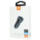 Автомобільний зарядний пристрій WUW-C146 PD20W+QC3.0 black (6972573332298)