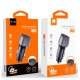 Автомобільний зарядний пристрій WUW-C206 PD20W+QC3.0 Grey (6972573333394)