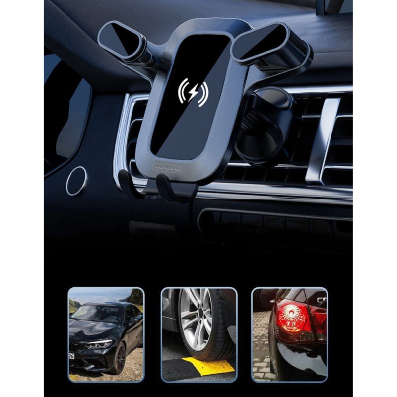 Автотримач для телефону WUW-Z29 black (6972573336258)