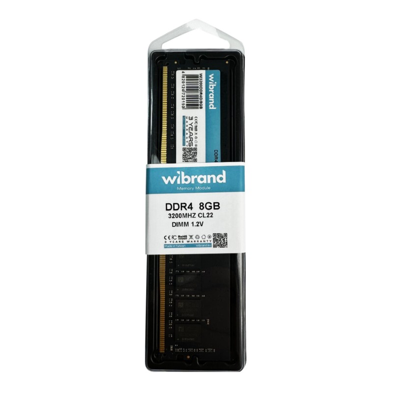 DDR4 Wibrand 8GB 3200MHz CL22 DIMM (WI3200DDR4D/8GB)