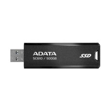 SSD ADATA SC610 500GB USB 3.2  550/500Mb/s Black (SC610-500G-CBK/RD)