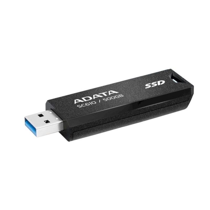 SSD ADATA SC610 500GB USB 3.2  550/500Mb/s Black (SC610-500G-CBK/RD)
