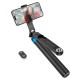 Селфі-монопод HOCO K22 Handy aluminum alloy anti-shake live broadcast holder Black (6942007623506)